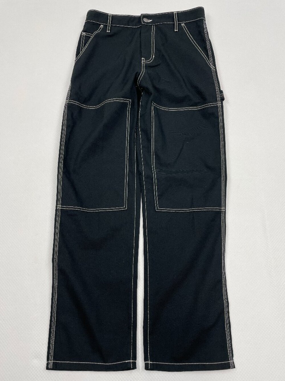 Coach Black Double Knee Panel Cargo Carpenter Pants Jeans Men's 30 Fits 32x32